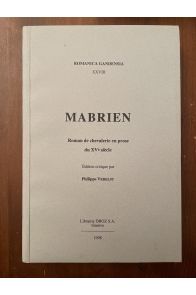 Mabrien, roman de chevalerie du XVe siècle