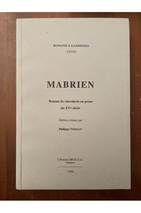Mabrien, roman de chevalerie du XVe siècle