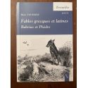 Fables grecques et latines : Barbrius et Phèdre