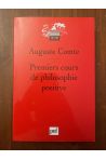 Premiers cours de philosophie positive