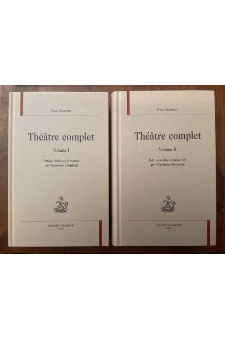 Théâtre complet de Scarron (2 volumes)