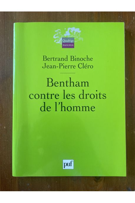 Bentham contre les droits de l'homme