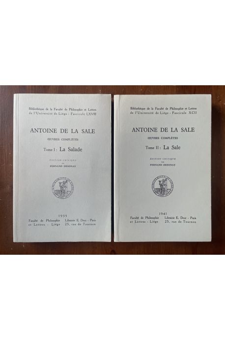 Oeuvres complètes d'Antoine de la Sale