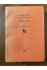 Oeuvres Tome II de Berkeley