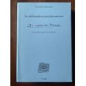 Les philosophes préplatoniciens