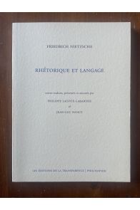Rhétorique et langage
