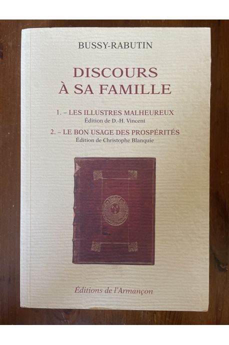 Discours à sa famille