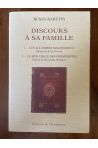 Discours à sa famille