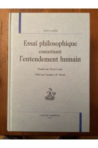 Essai philosophique concernant l'entendement humain