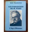 Les paradoxes de M. Pond