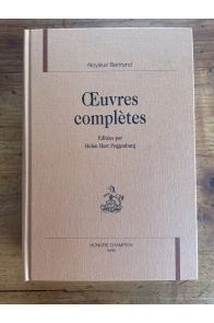 Oeuvres complètes de Aloysius Bertrand