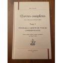 Oeuvres complètes Tome V, Itineraria (Carnets de voyage) - Correspondance