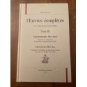 Oeuvres complètes Tome III, Epigrammatum liber unus - Epistolarum libri duo