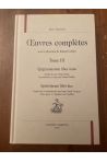 Oeuvres complètes Tome III, Epigrammatum liber unus - Epistolarum libri duo
