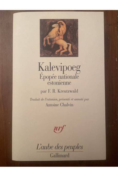 Kalevipoeg, Épopée nationale estonienne