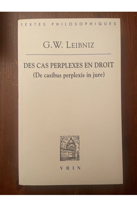 Des cas perplexes en droit