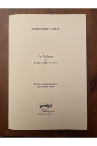 Le véloce ou Tanger, Alger et Tunis
