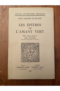 Les épîtres de l'amant vert