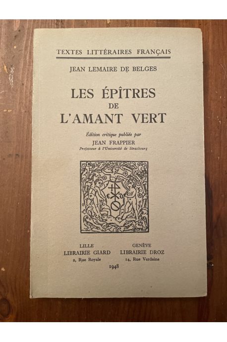 Les épîtres de l'amant vert