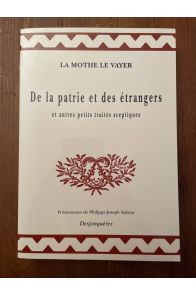 De la patrie et des étrangers