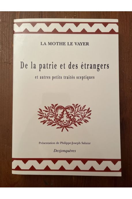 De la patrie et des étrangers