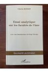 Essai analytique sur les facultés de l'âme
