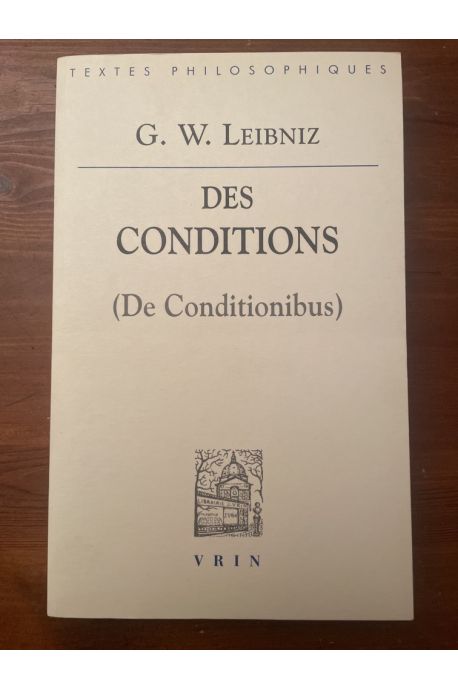 Des conditions (De Conditionibus)