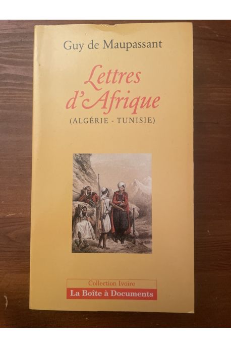 Lettres d'Afrique (Algérie - Tunisie)