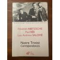 Notre trinité, Correspondances