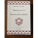 Mémoires de la vie de Henriette-Sylvie de Molière