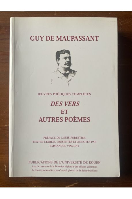 Oeuvres poétiques complètes, vers et autres poemes