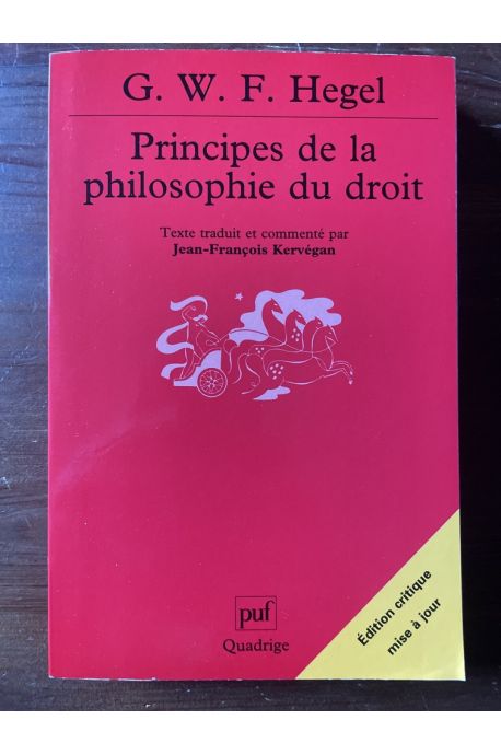 Principes de la philsophie du droit