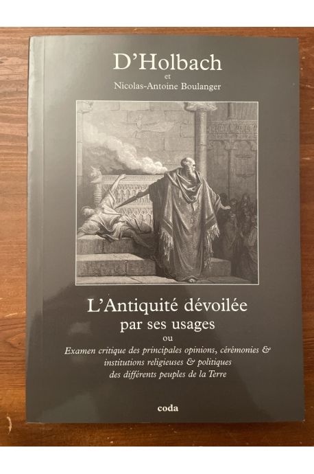 L'Antiquité dévoilée par ses usages
