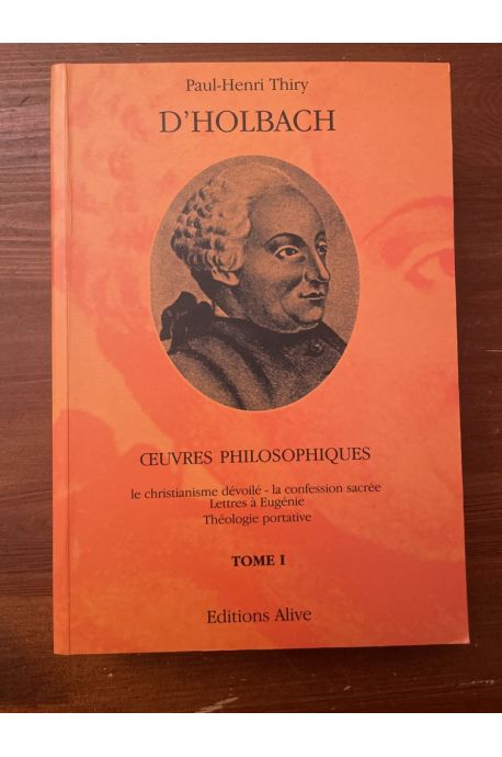 Oeuvres philosophiques complètes Tome I