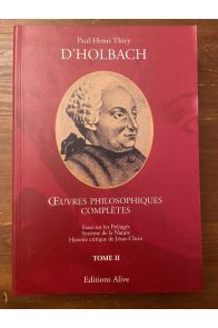 Oeuvres philosophiques complètes Tome II