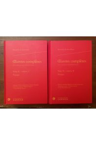 Oeuvres complètes Tome II, Voyages (2 volumes)