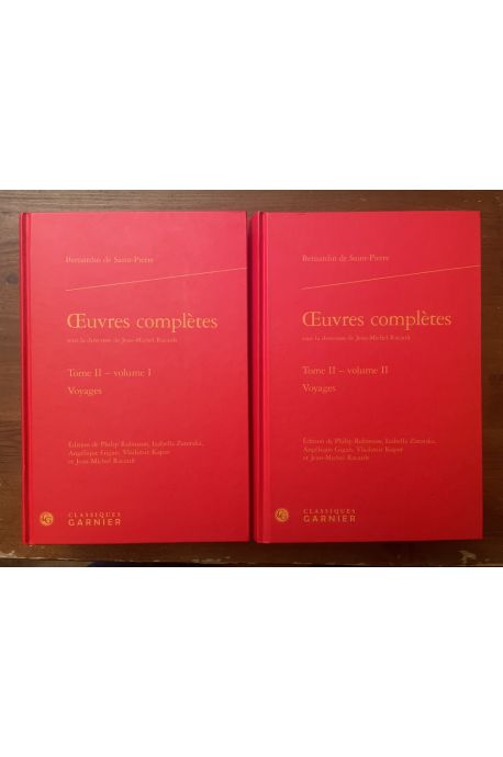 Oeuvres complètes Tome II, Voyages (2 volumes)