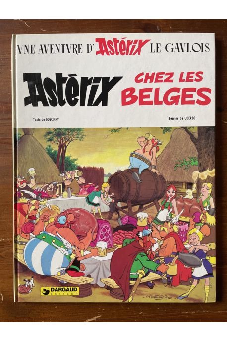 Astérix chez les Belges, Edition originale
