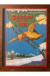 Gédéon fait du ski