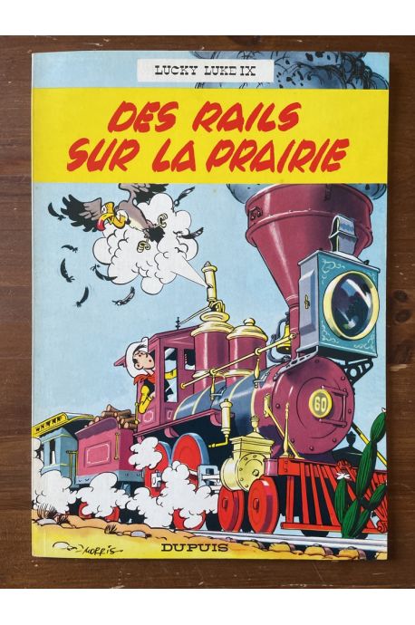 Lucky Luke tome 9, Des rails sur la prairie