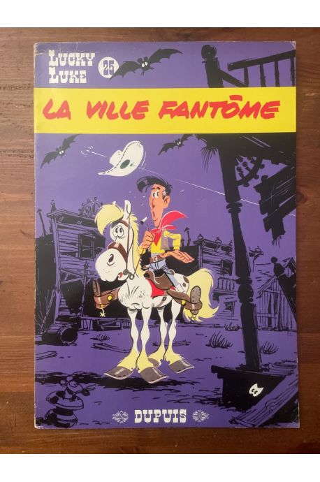 Lucky Luke tome 25, La ville fantôme, Edition originale