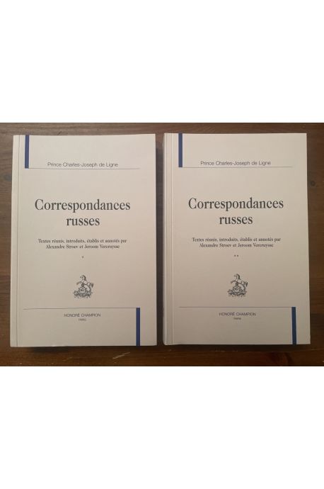 Correspondances russes (2 volumes)