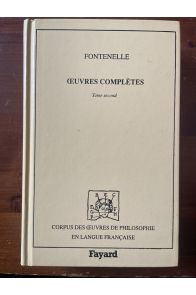 Oeuvres complètes tome II 1686-1688