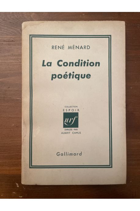 La condition poétique