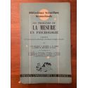 Les problèmes de la mesure en psychologie (symposium de l' APSLF)