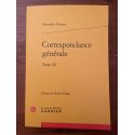Correspondance générale d'Alexandre Dumas Tome III