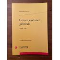 Correspondance générale d'Alexandre Dumas Tome VIII