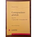 Correspondance générale d'Alexandre Dumas Tome VI