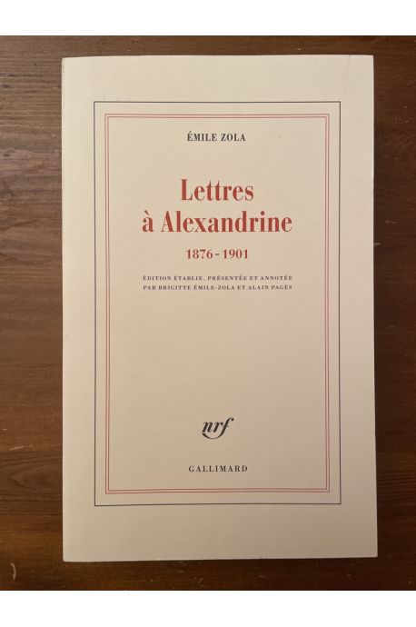 Lettres à Alexandrine 1876-1901
