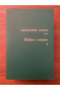 Théâtre complet Tome 1